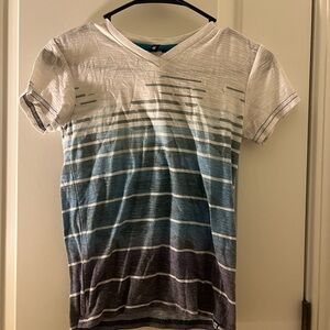 Ocean Current Boys Striped Short Sleeve T-Shirt Size XS 5/6 Multicolor